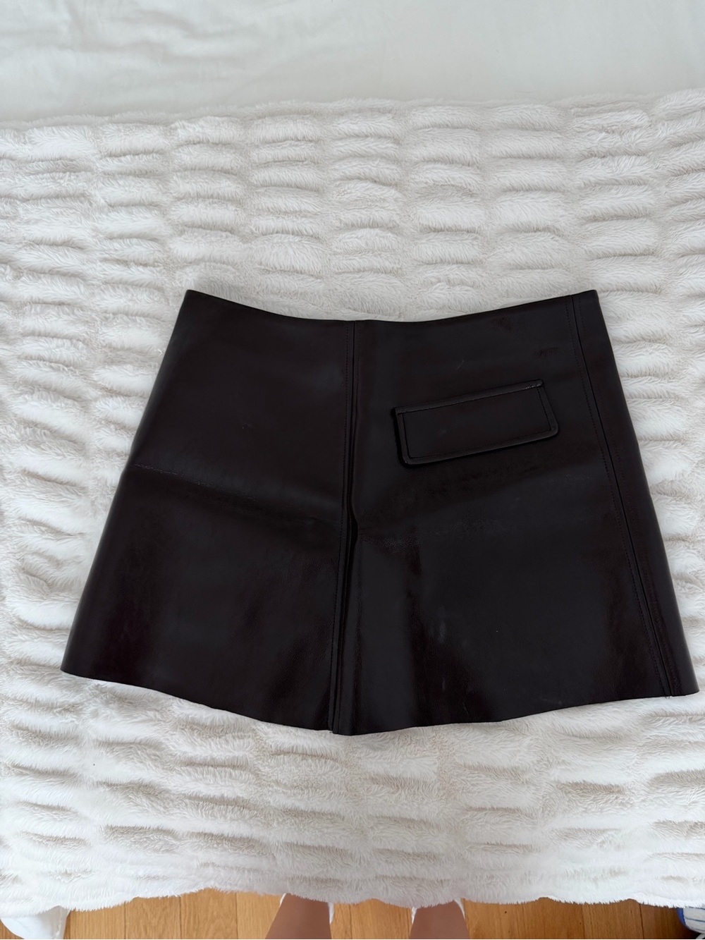 H&M Leather Skirt